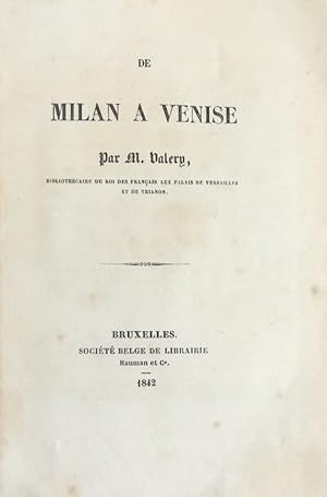 DE MILAN A VENISE