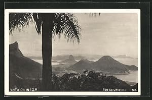 Seller image for Postcard Rio de Janeiro, Vista Chineza, Blick in die Bucht for sale by Bartko-Reher
