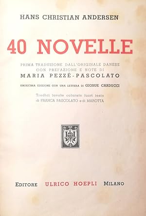 40 NOVELLE