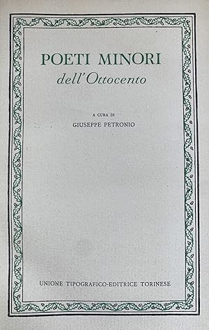 POETI MINORI DELL' OTTOCENTO