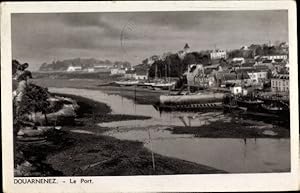Ansichtskarte / Postkarte Douarnenez Finistère, Le Port
