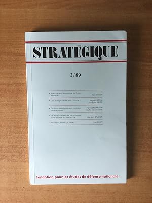 Image du vendeur pour STRATEGIQUE n 43 :  propos de "gopolitique du Brsil" de Golbery, une stratgie navale pour l'Europe, volution de la prolifration nuclaire dans le monde, le dveloppement des forces navales dans les pays du Tiers-monde, rvoltes Carabes mis en vente par KEMOLA