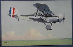 Aviation Postcard (Biggles interest)