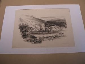 PUY-DE-DOME : LA BOURBOULE LITHOGRAPHIE