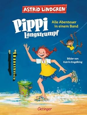 Bild des Verkufers fr Pippi Langstrumpf. Alle Abenteuer in einem Band : Alle drei farbig illustrierten Pippi-Geschichten von Astrid Lindgren in einem Buch zum Verkauf von AHA-BUCH GmbH