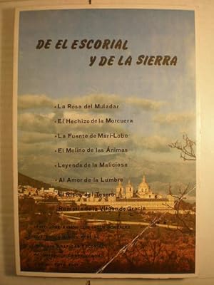 Image du vendeur pour De El Escorial y de la Sierra mis en vente par Librera Antonio Azorn