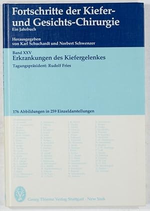 Imagen del vendedor de Fortschritte der Kiefer- und Gesichts-Chirurgie, 25.: Erkrankungen des Kiefergelenkes. a la venta por Antiq. F.-D. Shn - Medicusbooks.Com