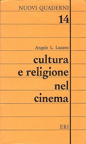 CULTURA E RELIGIONE NEL CINEMA