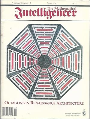 The Mathematical Intelligencer Volume 16 Number 2 (Spring 1994)