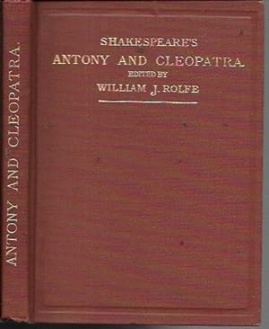 Imagen del vendedor de Shakespeare's Tragedy of Antony and Cleopatra a la venta por Bookfeathers, LLC