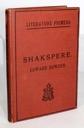 Seller image for Shakspere (Literature Primers) for sale by Monroe Street Books