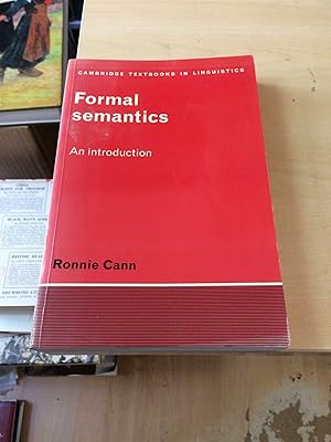 Formal Semantics: An Introduction