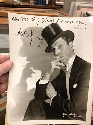 INSCRIBED AND SIGNED PHOTOGRAPH