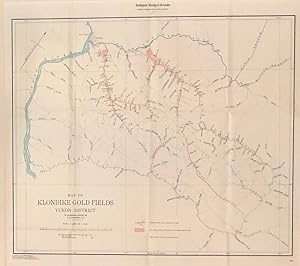 Map of Klondike Gold Fields Yukon District (from Preliminary Report on the Klondike Gold Fields Y...