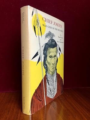 Bild des Verkufers fr Chief Joseph War Chief of the Nez Perce zum Verkauf von Long Brothers Fine & Rare Books, ABAA