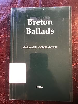 Immagine del venditore per Breton Ballads venduto da Three Geese in Flight Celtic Books