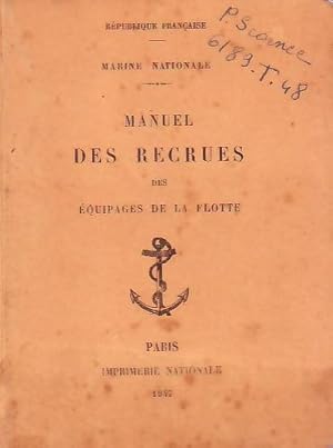 Manuel des recrues des équipages de la flotte