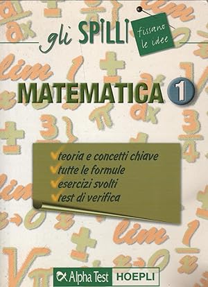 Immagine del venditore per Matematica 1 venduto da Usatopoli libriusatierari