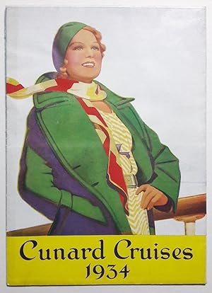 Cunard Cruises 1934.