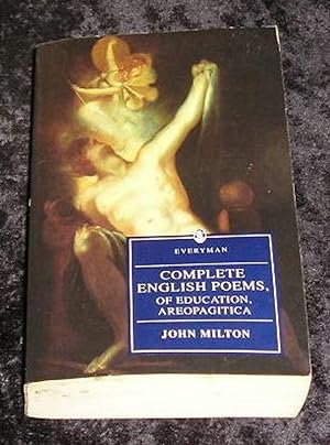 Seller image for Complete English Poems of Education Areopagitica for sale by Yare Books