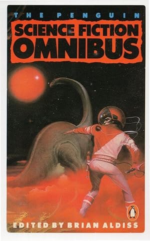 The Penguin Science Fiction Book Omnibus Dinosaur Cover Postcard