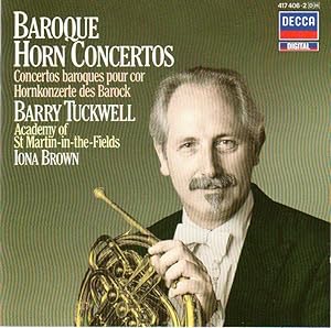 Seller image for Barry Tuckwell (performs) Baroque Horn Concertos [COMPACT DISC] for sale by Cameron-Wolfe Booksellers