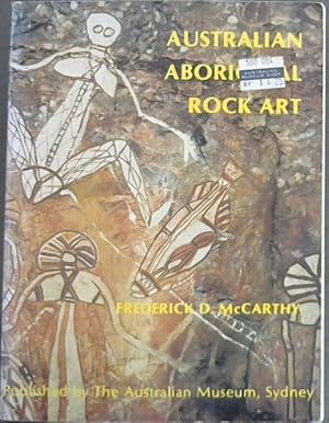 Bild des Verk�ufers f�r Australian Arboriginal Rock Art zum Verkauf von Chapter 1