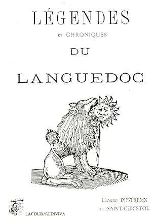 Image du vendeur pour Legendes et chroniques du Languedoc mis en vente par JP Livres