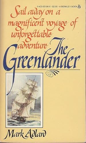 Immagine del venditore per The Greenlander venduto da Monroe Bridge Books, MABA Member