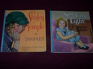 Shirley Temple in Dimples and Now I Am Eight 2 softcover books