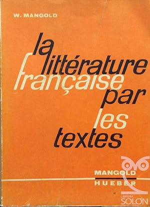 La littérature française par les textes