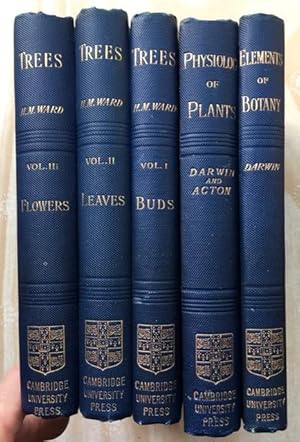 Cambridge Biological Series: Trees Volumes 1,2,&3; Elements of Botany; Practical Physiology of Pl...