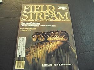 Field And Stream Apr 1989 Rattlers Fact or Folklore, Spring Fishing
