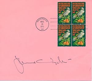 Signed First Day Cover