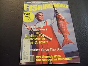 Fishing World Aug 1983 Tiny Trout Files, Troll for Bigger Bass