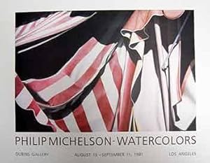 Silks. (Exhibition: Philip Michelson-Watercolors, Dubins Gallery, Los Angeles, August 15 - Septem...