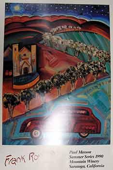Paul Masson Summer Series 1990. (Poster).