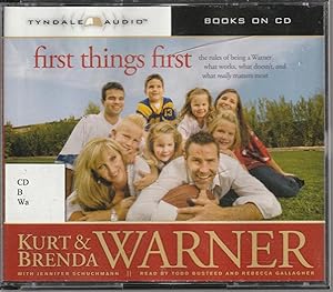 Seller image for first things first [Audiobook] for sale by The Book Junction