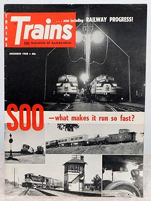 Bild des Verkufers fr Trains: The Magazine of Railroading December 1958 zum Verkauf von Argyl Houser, Bookseller