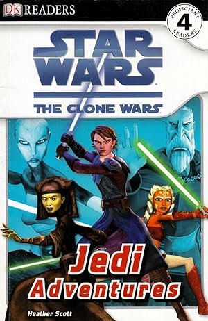 Seller image for Star Wars: The Clone Wars: Jedi Adventures (DK Readers Level 4) for sale by Kayleighbug Books, IOBA