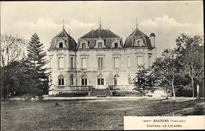 Ansichtskarte / Postkarte Bassens Gironde, Chateau de Lacarde