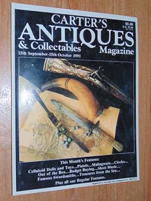 Carter's Antiques & Collectables Magazine September/October 1991