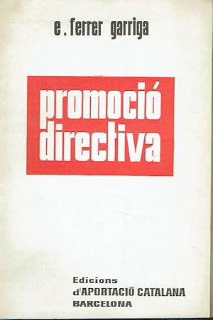 Promoció directiva.