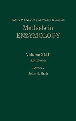 Antibiotics (Volume 43) (Methods in Enzymology (Volume 43))
