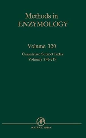 Cumulative Subject Index (Volume 320) (Methods in Enzymology (Volume 320))