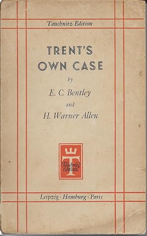 Imagen del vendedor de Trent's Own Case a la venta por stephens bookstore