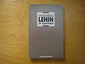 Imagen del vendedor de Lenin w Zurychu a la venta por Polish Bookstore in Ottawa