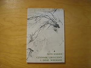 Seller image for Czynnik liryczny i inne wiersze (1980-1986) for sale by Polish Bookstore in Ottawa