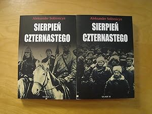 Imagen del vendedor de Sierpien czternastego, 2 vols a la venta por Polish Bookstore in Ottawa