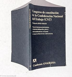 Congreso de constitución de la Confederación Nacional del Trabajo (CNT)